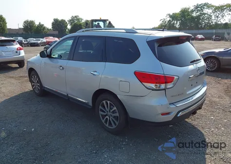 2015 Nissan Pathfinder Sl from USA, damaged, VIN 5N1AR2MM3FC650804